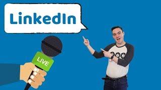 Live Streaming on LinkedIn!