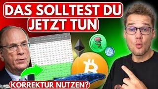 Starke Anstiege bei Bitcoin und Altcoins diese Woche? Etfs Großes Kaufvolumen & der perfekte Retest!