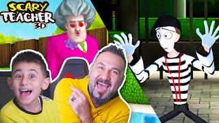 KIZGIN ÖĞRETMEN ADAM KAÇIRDI ama HAVUZA DÜŞTÜ! | (sesegel çocuk) SCARY TEACHER 3D OYNUYORUZ!