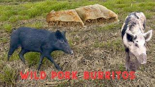 Trapping Wild Louisiana Pigs (Catch & Cook) Simple Burrito Recipe That's So Good