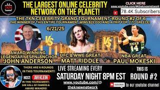 TKN Celebrity Tournament Round 2 Matt Riddle, John Anderson, & Paul Mokeski