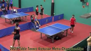 2023 Table Tennis Victorian Metro Championships - T11 S6