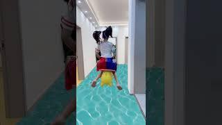 姐姐不想掉水里#火影忍者 #家庭 #小蚂蚁