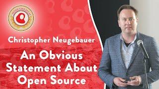 An Obvious Statement About Open Source | Christopher Neugebauer | Monktoberfest 2024