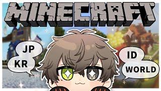 EXPLORING ALL NIJI-SERVERS!【MINECRAFT】【NIJISANJI EN | Alban Knox】