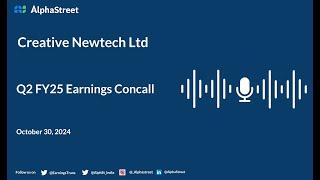 Creative Newtech Ltd Q2 FY2024-25 Earnings Conference Call