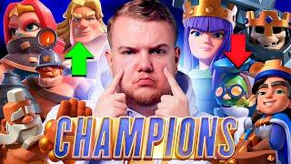 #1 BEST DECK FOR EVERY CHAMPION IN CLASH ROYALE!