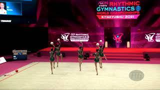 China (CHN) - 2021 Rhythmic Worlds, Kitakyushu (JPN) - Qualifications 5 Balls