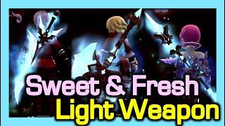 Sweet and Fresh Light weapon / Cotume 120K ATK effect / Dragon Nest Korea