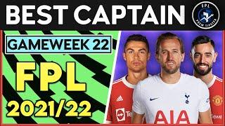 FPL Double Gameweek 22 Best Captain | Fantasy Premier League Tips 2021/22