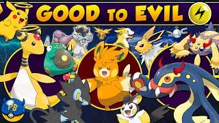 Every ELECTRIC-TYPE Pokémon: Good to Evil 