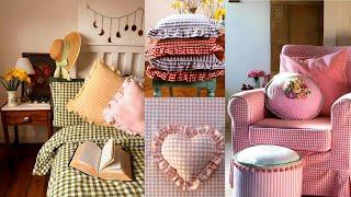 COUNTRY CHIC GINGHAM: Mix & Match Magic |Style & Incorporate Gingham Into Your Home Decor #home