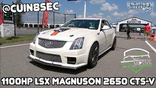 CUIN8SEC's 1100HP CTS-V Crushes The Sedan Class At Race Motive | 172mph 4 Door |