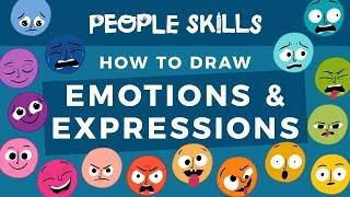 How to Draw Emotions and Expressions // People Skills