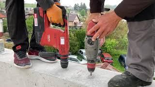 Hilti TE30 A36 vs. Milwaukee M18 CHPX