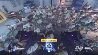 Overwatch PTR - Death Blossom vs 70 Genji