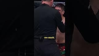2 eyes, 1 nose, 1 mouth!  #ufcmexico