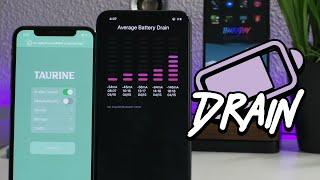 Best iOS 14 Tweaks: Dra1n - What Is Dra1ning Your Battery? Monitor Your iPhone Battery