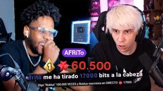 DONANDO MAS de 60 MIL Bits AL RUBIUS 