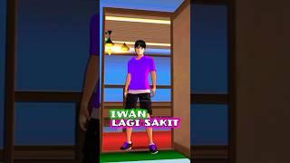 MAN BORED AT IWAN'S Trick  #sakuraschoolsimulator #sakura #trending #duniaarsa