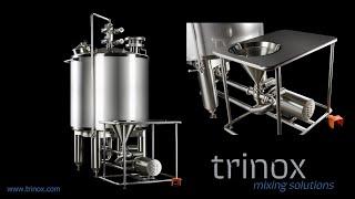 TRINOX Mixing Solutions - Under-level powder intake