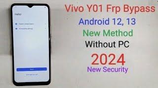 Vivo Y01 Frp Bypass Android 11/12 Without PC 2024