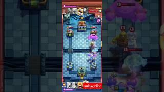 EVO MEGA KNIGHT vs ELIXIR GOLEM & GOBLINSTIEN ️||3 Crown win|| Gameplay ️#clashroyale#gaming