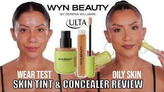 *new at Ulta* WYN BEAUTY SKIN ENHANCING TINT & SOFT MATTE CONCEALER REVIEW +WEAR TEST *oily skin*|MJ