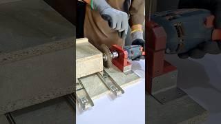 electric Drill to wood cutter #tools #shorts #tricks