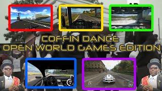 COFFIN DANCE, OPEN WORLD GAMES EDITION !!! #coffindance #astronomia #ets2 #fh4 #beamngdrive