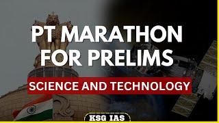 Science & Technology | Ravi Agrahari Sir | KSG PT Marathon | UPSC CSE Prelims 2023 | 17 April