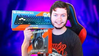 MÓJ NOWY SPRZĘT GAMINGOWY STEELSERIES!