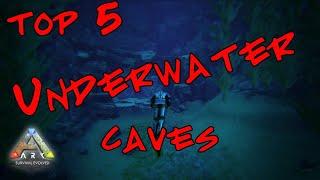 Top 5 Underwater Cave / Base Locations 2021: Ark  The Island