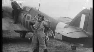 DEFENCE: American pilots from Eagle Squadron and Czech pilots join up with RAF (1941)