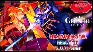 Hazbin hotel Overlord reacts to Genshin Impact version 5.0 Trailer ||Flowers Resplendent||