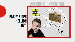 Early Rider Bike Unboxing - Hellion 16” #newbike #unboxing