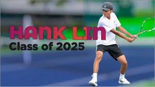 Hank Lin - college tennis recruiting video (Fall 2025)