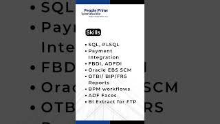 IT Infra Jobs: Oracle EBS SCM Technical Consultant Wanted! | People Prime IT Infra Jobs