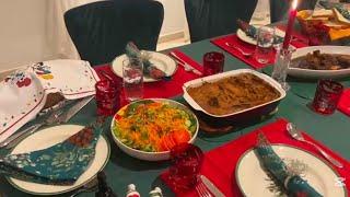 Christmas Eve Supper | Pepper Pot | Cheesecake and more #family #food #dubai #subscribe #fyp