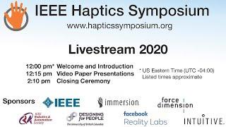 2020 IEEE Haptics Symposium