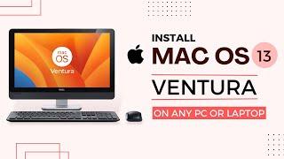 How to Install Mac OS 13 Ventura on any PC or Laptop | Mac OS Ventura Full Installation Guide