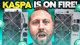 KASPA MINING is on FIRE!  Heres Why!