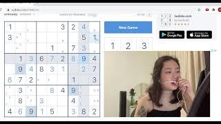 [ASMR] Sudoku Gameplay