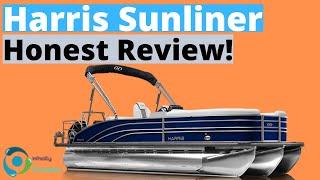 Best Value Fishing Pontoon Boat! Harris Sunliner Honest Review!