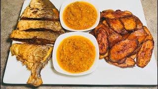 How to Make Fried Plantains & Fish | Liberian Style | simple & tasty |