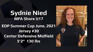 Sydnie Nied Soccer Highlight Film Recruiting Tape