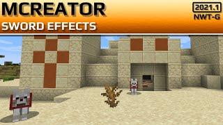 MCreator 2021.1: Sword Effects | Tutorial