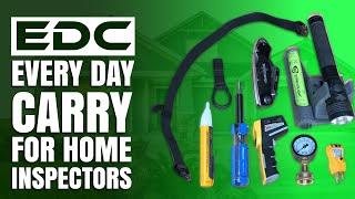 Home Inspection Tools Of The Trade | EDC Every Day Carry Home Inspector Tools