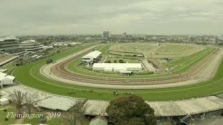 Drone Flemington Racecourse 2019