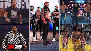 WWE 2K25 Entrances: O.G Bloodline, Yokozuna, Hulk Hogan, Headshrinkers, Steiner Brothers, USO '10!